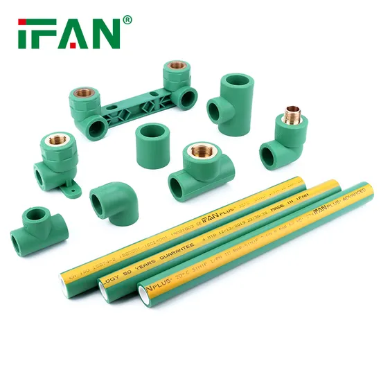 Ifanplus Top Quality Custom Green Pn25 PPR Pipe Fittings