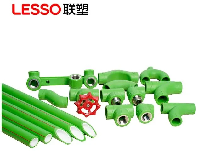 Lesso White Color Eco-Friendly Healthy Bathroom Use Water Supply PPR Pipe