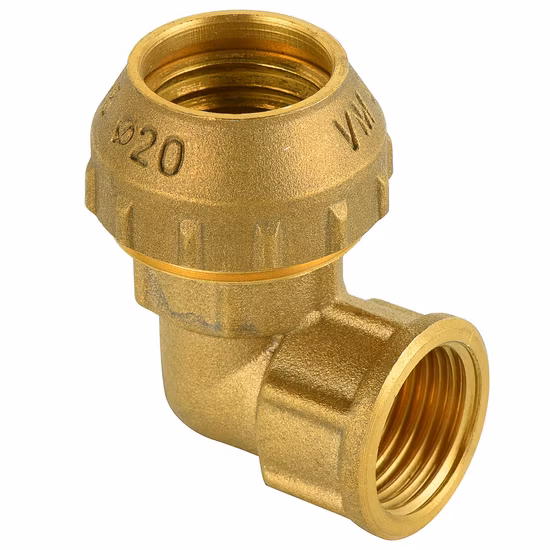 Customized Pipe Brass Forged PE Compression Fitting PPR Compression Fitting
