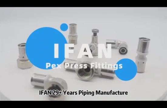 Ifan PPR/Pex/HDPE Pex-Al-Pex パイプおよび継手卸売プレス継手