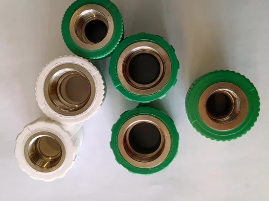 PPR管のベストセラーと呼ばれる50mm(mm)サイズ160mm継手真鍮製ストップバルブ付PPR管